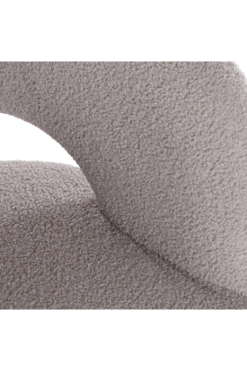 POLTRONA IN LANA GRIGIA 