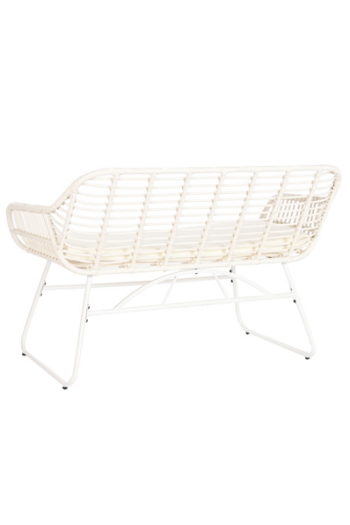 SET SALOTTO RATTAN BIANCO 