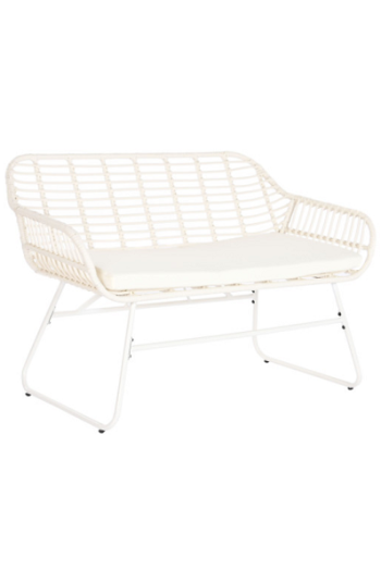 SET SALOTTO RATTAN BIANCO 