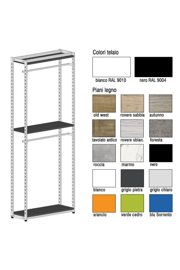 Scaffale Linea Asso Kit 02