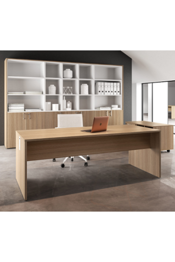 SCRIVANIA FIANCO LEGNO BASIC