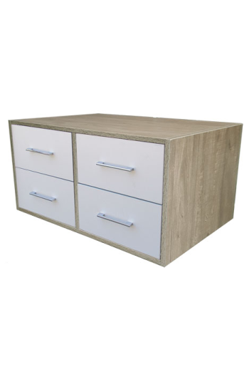 Cassettiera a 4 cassetti L.90 cm
