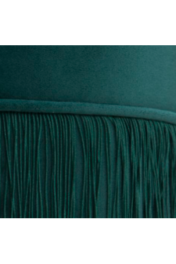 Pouf coppia lines verde Ø35 - Ø30 cm 