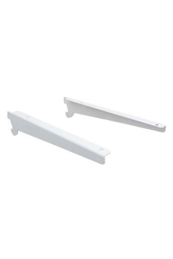 Coppia di reggimensola per cremagliera L.25 cm