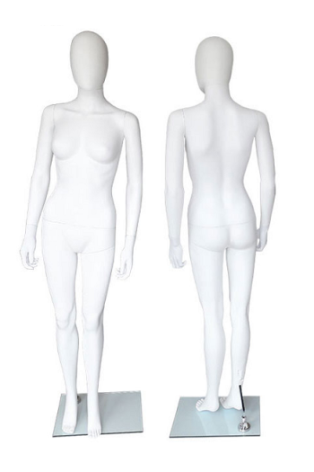 MANICHINO DONNA IN PLASTICA