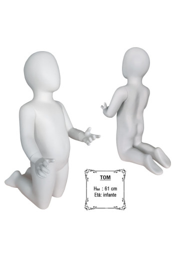 MANICHINO INFANTE IN GINOCCHIO