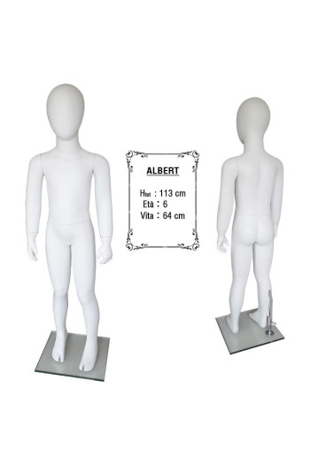 MANICHINO BAMBINO 6 ANNI