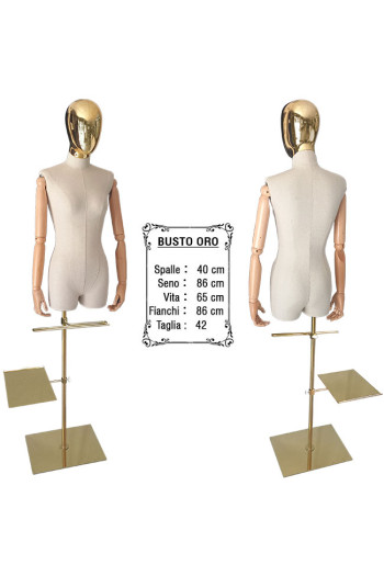 BUSTO SARTORIALE ORO